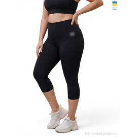 Капрі жіночі Літо 573MU чорний (4 шт. р.сіткаS-XL) "Sport style" недорого оптом від прямого постачальника