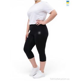 Капрі жіночі Літо 5073AD чорний (4 шт. р.сітка2XL-5XL) "Sport style" недорого оптом від прямого постачальника