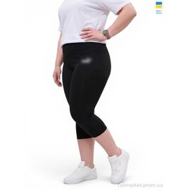 Капрі жіночі Літо 573PU чорний (4 шт. р.сіткаS-XL) "Sport style" недорого оптом від прямого постачальника