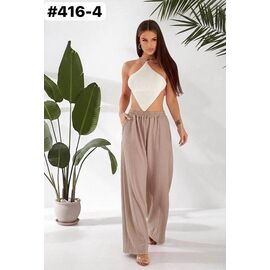 Фотография Штаны женские 416-4 beige р.44-50 "ZLATA" недорого оптом от прямого поставщика