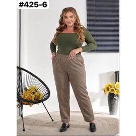 Фотография Штаны женские 425-6 d.beige р.50-60 "ZLATA" недорого оптом от прямого поставщика