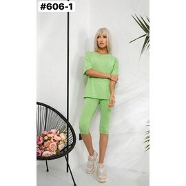 Фотография Костюм женский 606-1 green р.44-48 "ZLATA" недорого оптом от прямого поставщика