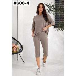 Фотография Костюм женский 606-4 grey р.44-48 "ZLATA" недорого оптом от прямого поставщика