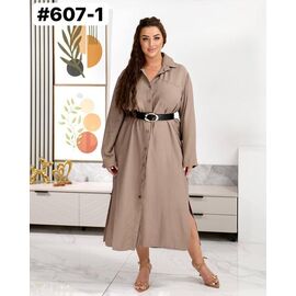 Фотография Сарафан женский 607-1 beige р.50-60 "ZLATA" недорого оптом от прямого поставщика