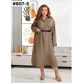 Фотография Сарафан женский 607-5 brown р.50-60 "ZLATA" недорого оптом от прямого поставщика