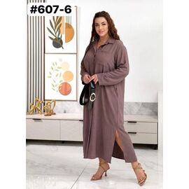 Фотография Сарафан женский 607-6 brown р.50-60 "ZLATA" недорого оптом от прямого поставщика