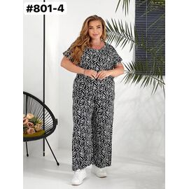 Фотография Костюм женский 801-4 black р.50-60 "ZLATA" недорого оптом от прямого поставщика