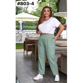 Фотография Штаны женские 803-4 green р.50-60 "ZLATA" недорого оптом от прямого поставщика