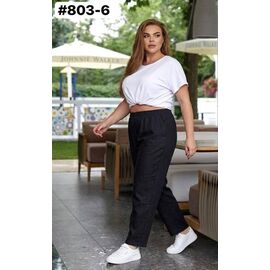 Фотография Штаны женские 803-6 black р.50-60 "ZLATA" недорого оптом от прямого поставщика