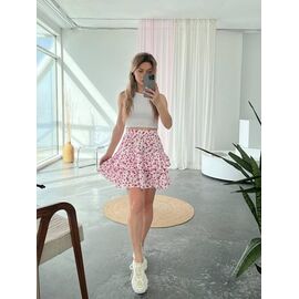 Фотография Юбка женская 1568 white-wine р.42-48 "BONJOUR" недорого оптом от прямого поставщика