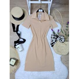 Фотография Платье летнее женское 2457 beige р.40-44 "BONJOUR" недорого оптом от прямого поставщика
