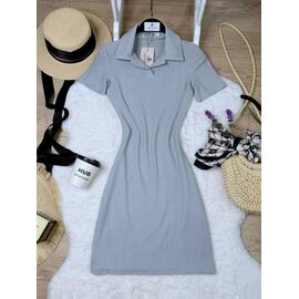 Фотография Платье летнее женское 2457 l.grey р.40-44 "BONJOUR" недорого оптом от прямого поставщика