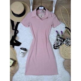 Фотография Платье летнее женское 2457 pink р.40-44 "BONJOUR" недорого оптом от прямого поставщика