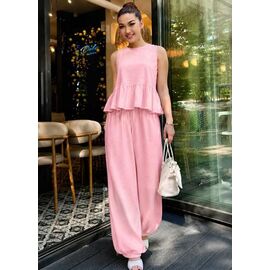 Фотография Костюм женский 5186 pink р.42-48 "BONJOUR" недорого оптом от прямого поставщика