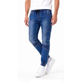 Фотография Джинсы мужские 8149 blue р.27-33 "Obuv OK2" недорого оптом от прямого поставщика