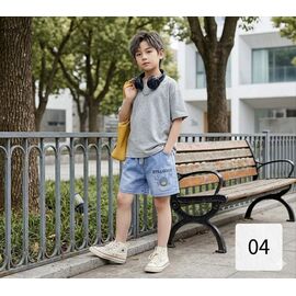 Дитячі шорти на хлопчика 04 l.blue р.6-10 "Фунтик" недорого оптом від прямого постачальника