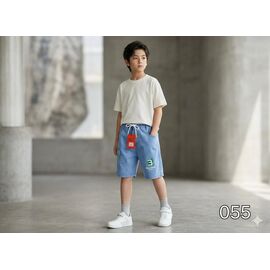 Дитячі шорти на хлопчика 055 l.blue р.8-12 "Фунтик" недорого оптом від прямого постачальника