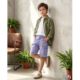 Дитячі шорти на хлопчика 059 lilac р.6-10 "Фунтик" недорого оптом від прямого постачальника