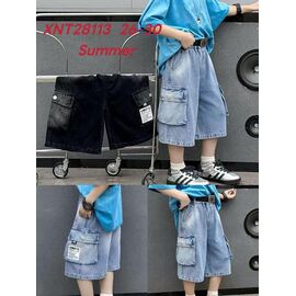 Бриджі дитячі на хлопчика 28113 l.blue р.6-10 "Фунтик" недорого оптом від прямого постачальника
