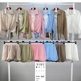 Фотография Костюм женский 825T pink р.S-XL "BASE" недорого оптом от прямого поставщика