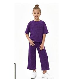 Костюм дитячий на дівчинку PR907 purple р.5-10 "Proschenko" недорого оптом від прямого постачальника