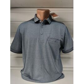 Фотография Футболка мужская 1923 grey р.4XL-7XL "RING" недорого оптом от прямого поставщика