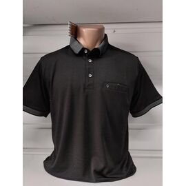 Фотография Футболка мужская 1925 black р.4XL-7XL "RING" недорого оптом от прямого поставщика