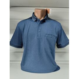 Фотография Футболка мужская 1926 navy р.4XL-7XL "RING" недорого оптом от прямого поставщика