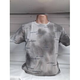 Фотография Футболка мужская 1937 grey р.S-2XL "RING" недорого оптом от прямого поставщика
