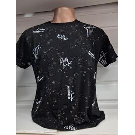 Фотография Футболка мужская 1940 black р.S-2XL "RING" недорого оптом от прямого поставщика