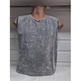 Фотография Майка мужская 1945 grey р.M-2XL "RING" недорого оптом от прямого поставщика