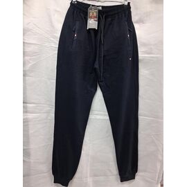 Фотография Штаны спортивные мужские 1949 black р.M-3XL "RING" недорого оптом от прямого поставщика