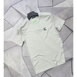 Фотография Футболка мужская 67560 l.grey р.S-2XL "MACCALI" недорого оптом от прямого поставщика