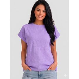 футболка жіноча 26006 lilac р.48-54 "Elena&Vika" недорого оптом від прямого постачальника