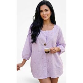 Фотография Блузка женская 26031 lilac р.52-54 "Elena&Vika" недорого оптом от прямого поставщика