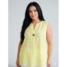 футболка жіноча 26038 yellow р.52-56 "Elena&Vika" недорого оптом від прямого постачальника