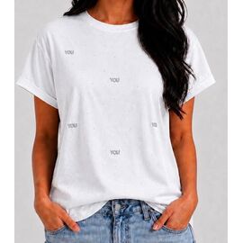 футболка жіноча 26109 white р.46-50 "Elena&Vika" недорого оптом від прямого постачальника
