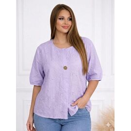 Фотография Блузка женская летняя 26031 lilac р.M-XL "PULSE" недорого оптом от прямого поставщика