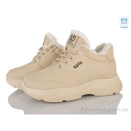 Фотография Кроссовки женские модные зима 2015 beige (6 пар р.37-41) "YUEMINGZHU" недорого оптом от прямого поставщика