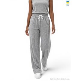 Спортивні штани жіночі Весна/осінь 10048 св.сірий (4 шт. р.сіткаXL-4XL) "Sport style" недорого оптом від прямого постачальника