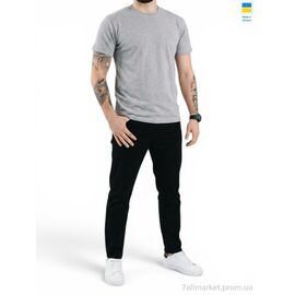 Футболка чоловіча Літо 080 батал св.сірий (4 шт. р.сітка3XL-6XL) "Sport style" недорого оптом від прямого постачальника