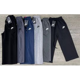 Фотография Штаны детские спортивные на мальчика 291-1-1 l.grey-black р.4-8 "Verton" недорого оптом от прямого поставщика
