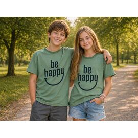Фотография Футболка детская унисекс M1702 green р.10-14 "MMZ" недорого оптом от прямого поставщика
