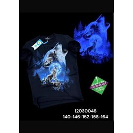 Фотография Футболка детская на мальчика 12030048 navy р.10-14 "MMZ" недорого оптом от прямого поставщика