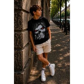 Фотография Футболка детская на мальчика M1761 black р.10-14 "MMZ" недорого оптом от прямого поставщика