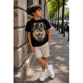 Фотография Футболка детская на мальчика M1770 black р.10-14 "MMZ" недорого оптом от прямого поставщика