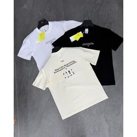 Фотография Футболка мужская F1527 milk р.M-3XL "F.T.H" недорого оптом от прямого поставщика