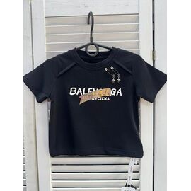 футболка дитяча на хлопчика 66009 black р.110-160 "Delfinka" недорого оптом від прямого постачальника