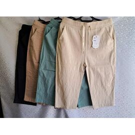 Фотография Бриджи женские 553 mix р.2XL-7XL "ZERO" недорого оптом от прямого поставщика
