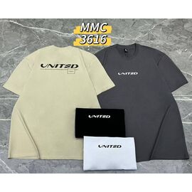 Фотография Футболка мужская 3616 grey р.52-58 "LOOK" недорого оптом от прямого поставщика